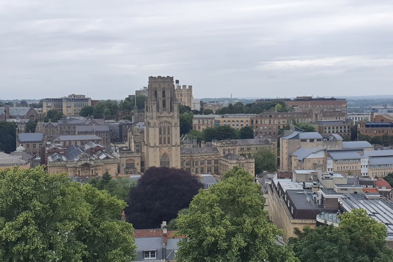 The Wills Memorial Building Tower and Bristol Museum and Art Gallery are a stone’s throw from the tower