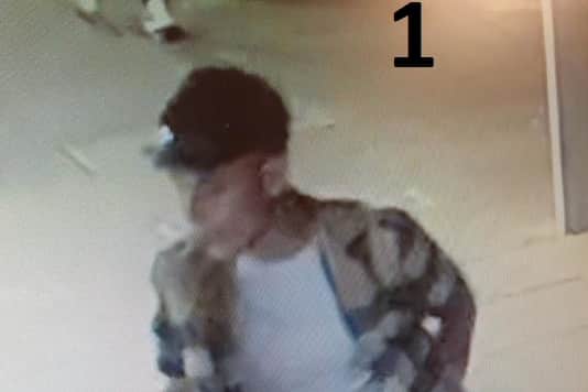 Do you recognise the man pictured? He is one of four individuals police want to speak to as part of an investigation into an assault and criminal damage incident