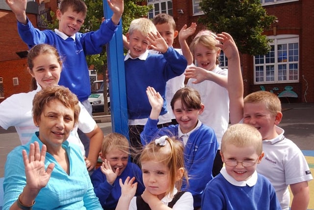 The final week at Pallion Primary School in 2006 and head teacher Sue Thomson was saying farewell.
