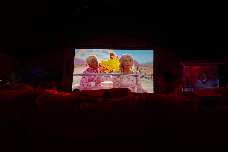The new Barbie movie is one of the films you can watch at Backyard Cinema this summer. 