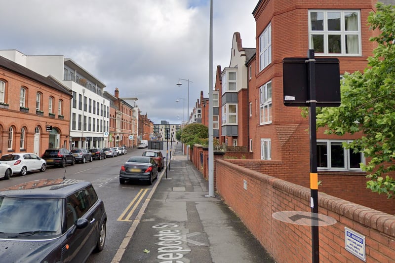 1,961 parking fines were given out on this street in 2022-23. (Photo - Google Maps)