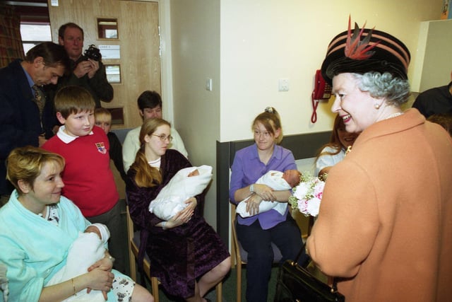 The Queen opened Sunderland Royal Hospital's new £15 million maternity unit in 2000.