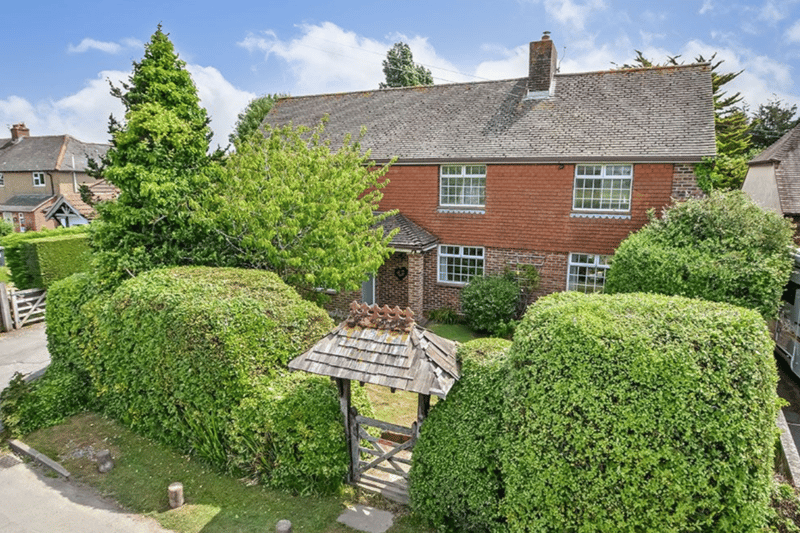 The outside of the property at Castlemans Lane, Hayling Island