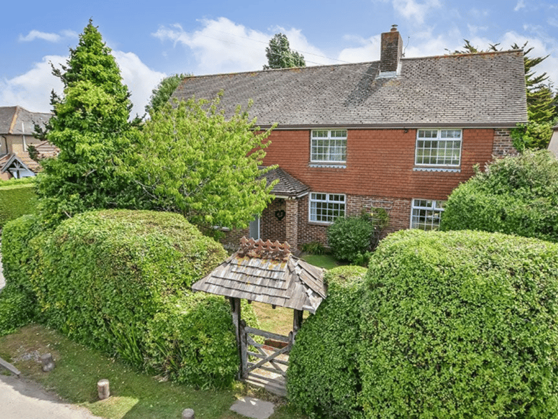 The outside of the property at Castlemans Lane, Hayling Island