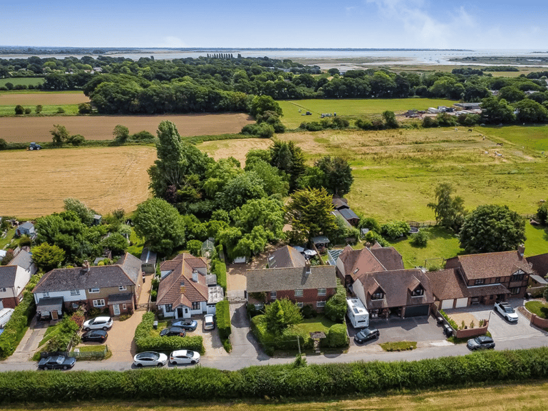 A wider view showing the surrounding area