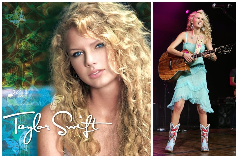 At just 16-years-old Taylor Swift released her self-titled debut album, which was characterised by her ringlet curls, cowboy boots and her acoustic guitar. Tracks on this record include Tim McGraw, Teardrops On My Guitar, Picture To Burn and Our Song. 