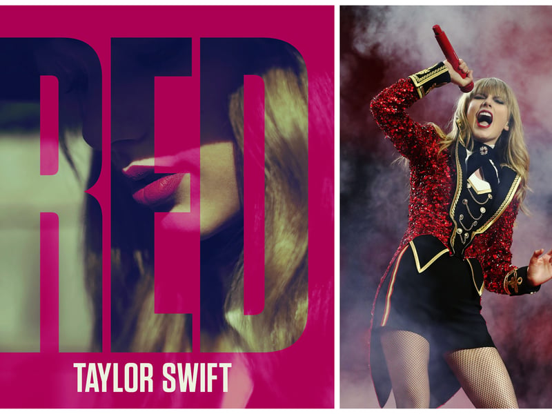 The first of her albums to lean into pop more heavily than country, Red was concerned with the fading flush of romance. Her vintage looks and signature red accompanied its release with songs from the record including hits We Are Never Getting Back Together, I Knew You Were Trouble, 22, and All Too Well. 