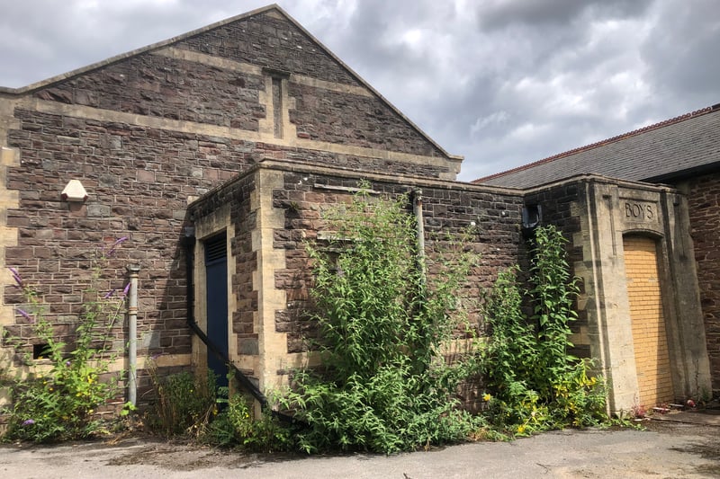 Dating from 1846, the former Watermore School in Woodend Road, Frampton Cotterell, is still derelict but the site was purchased in 2021 with the proposal to build affordable housing. 