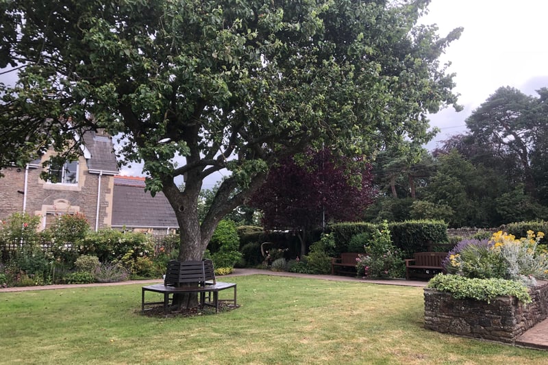 The Community Garden at Coalpit Heath was originally the garden of the head teacher’s house of the original Victorian village school, now the Manor Hall Community Centre.