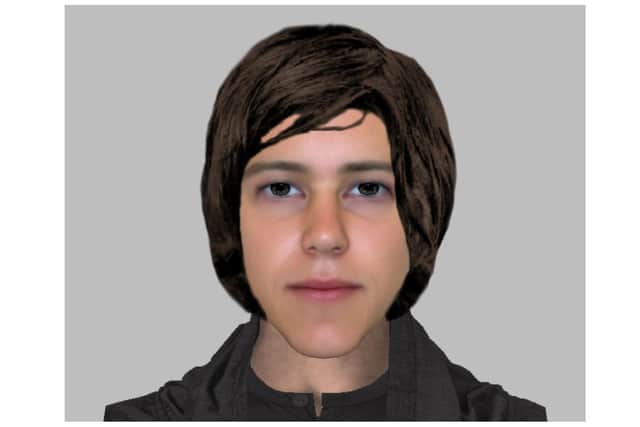 Police released this e-fit following an exposure incident, which reportedly took place in Fenton Woods, Rotherham, at around 4.50pm on February 21, 2023