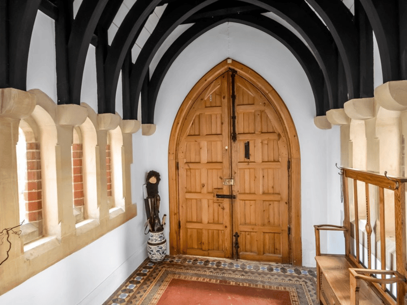 First look at the inside of the property