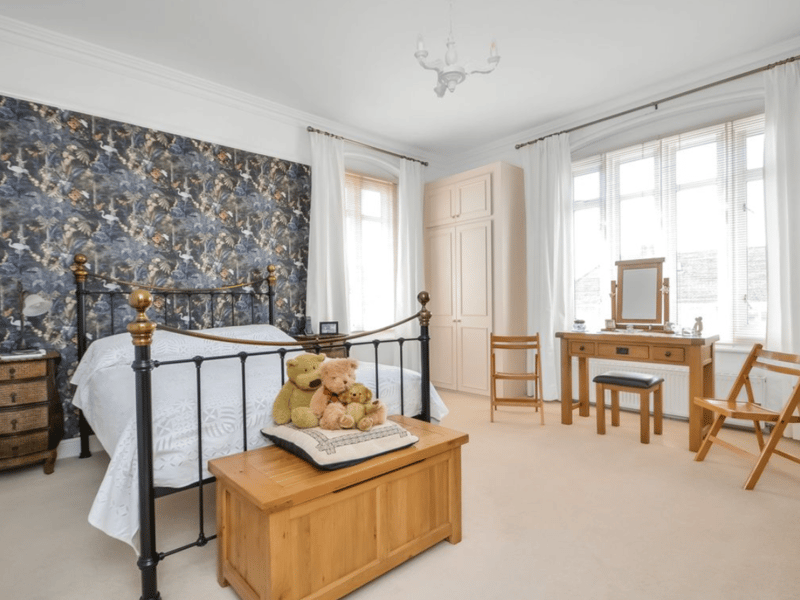 One of 8 bedrooms