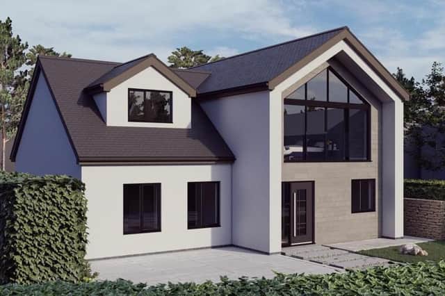 CGI Images of this "immaculate" Dore home show how it will look after construction.