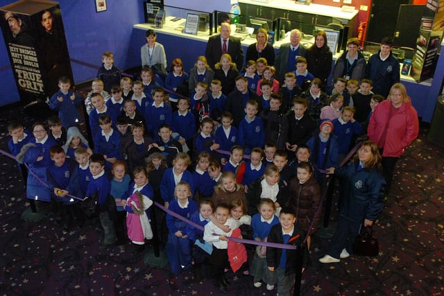 Pupils from Southwick Primary School were guests of The Variety Club at a special viewing of Gullivers Travels in 2011.