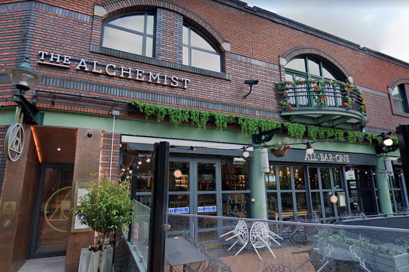 The Alchemist has two branches in Birmingham. The Brindleyplace venue has a Google rating of 4.5 from 662 reviews. (Photo - Google Maps) 