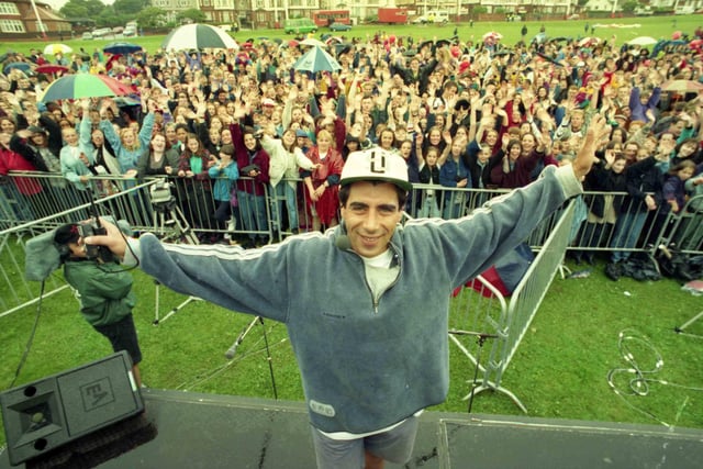 Radio 1 DJ Gary Davies had a whole army of adoring fans in Sunderland for the roadshow.