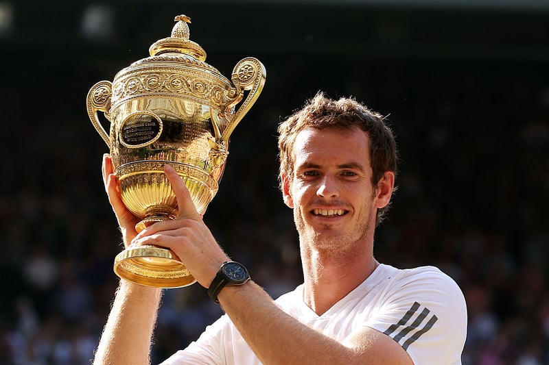 Andy Murray has won three Grand Slam singles titles, two at Wimbledon (2013 and 2016) and one at the US Open (2012).