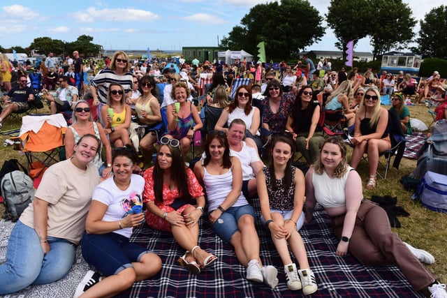 People flocked to the Bents Park in groups, to enjoy the fun with friends.
