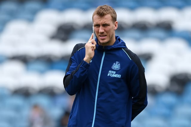 Dan Burn was switched to left-back last October after Matt Targett fell ill, and the defender didn't look back. Burn, familiar with the position from his time at Brighton and Hove Albion, was a fixture in the team. (Pic: Getty Images)
