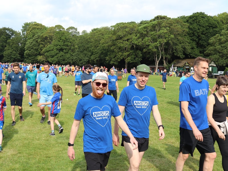 Runners get in the spirit 
