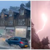 A number of areas in Sheffield were hit by flash-flooding last night (Saturday, July 9, 2023). following heavy rainfall which accompanied a thunderstorm over the city. Pictures from videos taken by @bamb_uk (left) on Abbeydale Road and Stacey Louise Clarke (right) in Southey