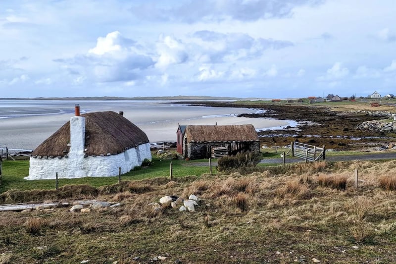 The property is near some of Scotland’s best beaches 