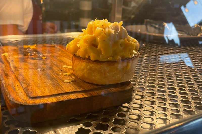 You can sample a macaroni pie on Byres Road at Old Salty’s either on its own or as a supper. 