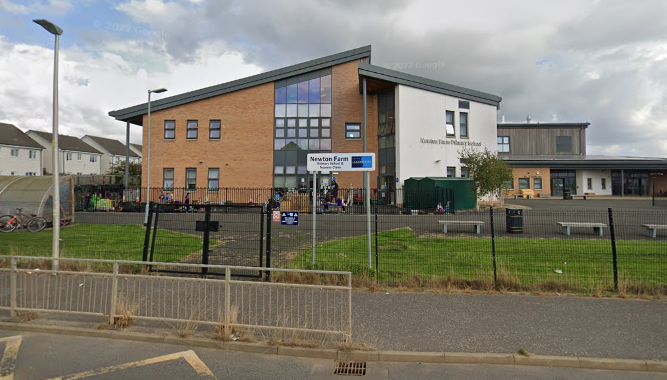 Newton Farm Primary School in Cambuslang is the fourth highest ranked primary school in South Lanarkshire. 