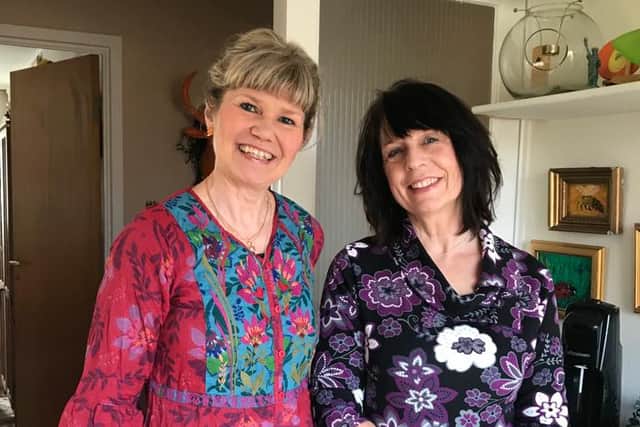 Helen (left) and Caroline (right) say they have both supported each other through the "trials and tribulations of life".