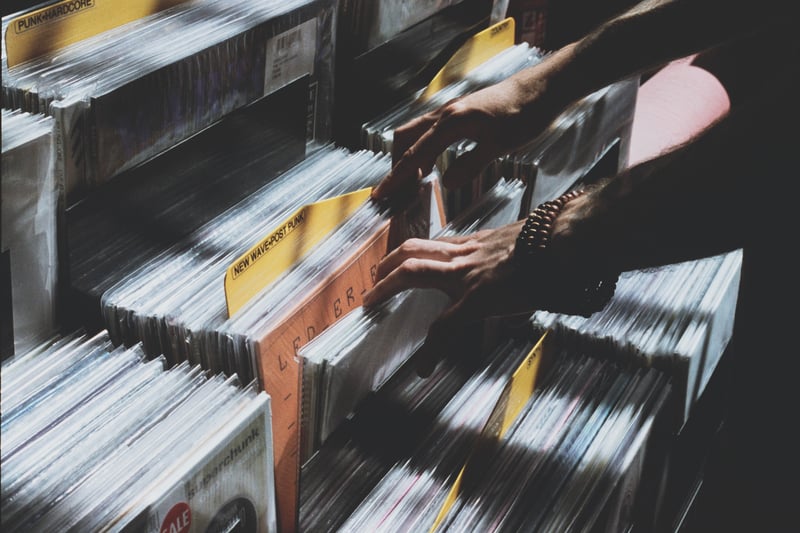 If you’re a music fan looking for some retro fun, the Polar Bear Record shop on York Road might be the place for you. (Photo - Unsplash/Florencia Viadana)
