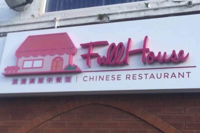 Full House Chinese Restaurant has a 4.5 rating on Google Reviews from 190 reviews and was handed five stars by the Food Standards Agency in September 2021. 📝 They serve a range of dishes including Chinese food and traditional English grub. 💬 “Very clean, friendly and food absolutely delicious every time. Hands down best Chinese around! Highly recommend.”