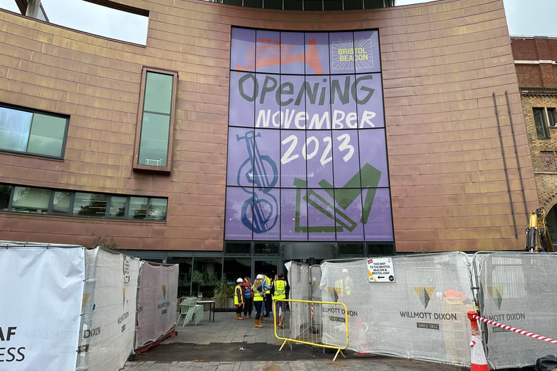 Bristol Beacon will open on November 30 - and already the venue has raised £1m in ticket sales for gigs ahead of opening its doors.