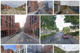 The 8 pictured Sheffield streets were the worst in the city for reports of drug offences in May 2023, according to the latest police figures