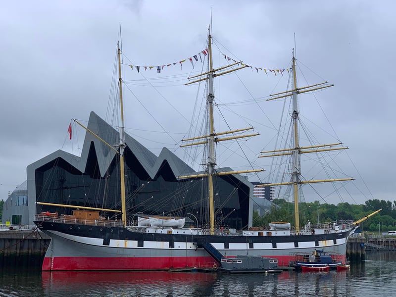 The Visit Scotland website reports: “Restored to her former glory, Glenlee is one of only five Clydebuilt steel sailing ships still afloat, and the only one in the UK. Not only is the ship free to visit but it is also conveniently located just by the Riverside Museum, so why not consider it an extension of your transport-themed tour?