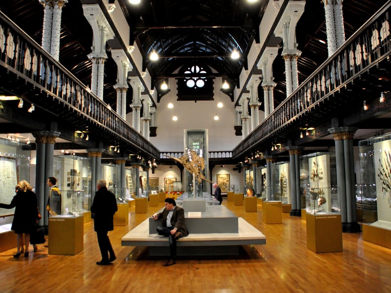 The Hunterian Museum is nestled in the historic Gilbert Scott Building at the University of Glasgow, a mere five-minute walk away from the Hunterian Art Gallery. According to the University of Glasgow: “The Hunterian is Scotland's oldest public museum and home to over a million magnificent items ranging from meteorites to mummies and Mackintosh.”