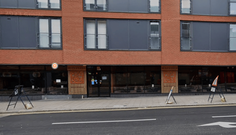 Located on Bromsgrove Street, this Korean restaurant has 3.6 stars from 448 Google reviews. (Photo - Google Maps)