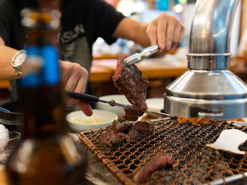 Located on Hurst St, this BBQ buffet restaurant has 4.2 stars from 113 Google reviews. (Photo - Unsplash)