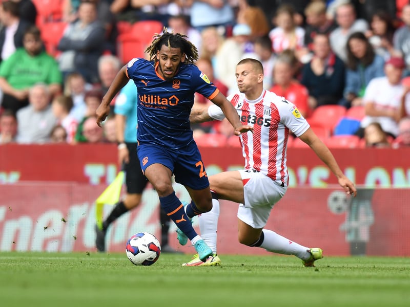 The left-back was an unused substitute against the Brewers.