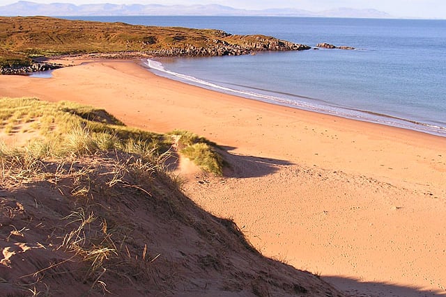 Red Point in the Highlands is an incredible secluded beach on Scotlands northern most-peninsula. The quality and deep red colour of the sand is apparent even from a picture.