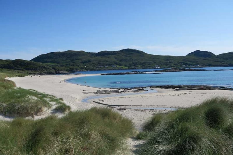 This wild secluded beach is the perfect place to go to be alone with your thoughts - if you’re needing some form of epiphany or a start down the track of self-realisation, if it’s going to happen anywhere, it’ll happen on the wild white sands as you watch the sunset fall over the highlands.