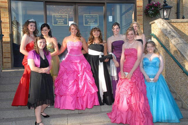 An array of colours for their big night in 2009.