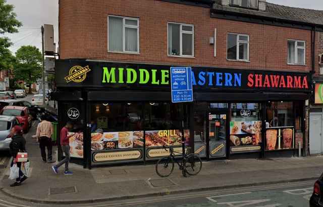 Middle Eastern Shawarma, on 190 London Road, received a food hygiene rating of one on June 5, 2023.
