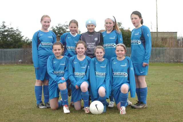 The Howletch Lane Primary School girls team from Peterlee, in 2008.

They were semi finalists in the Northern Section of the English Schools Girls FA Cup section that year.