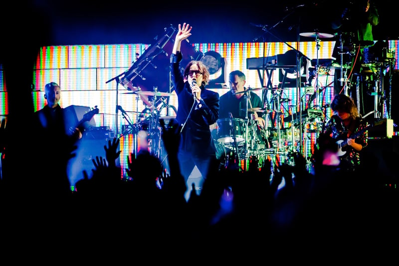 Pulp on stage at Sheffield Arena Pic Errol Edwards