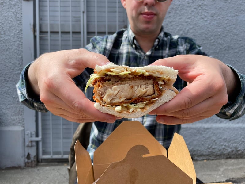 Ho Lee Fook has seen a meteoric rise since it started operating last year out of its tiny unit across from the Barras on the Gallowgate. They have a rotational menu of Asian street food, but you have to try their Tonkatsu Pork Belly Sando (pictured) and their newest invention, Chicken Curry Spring Rolls.