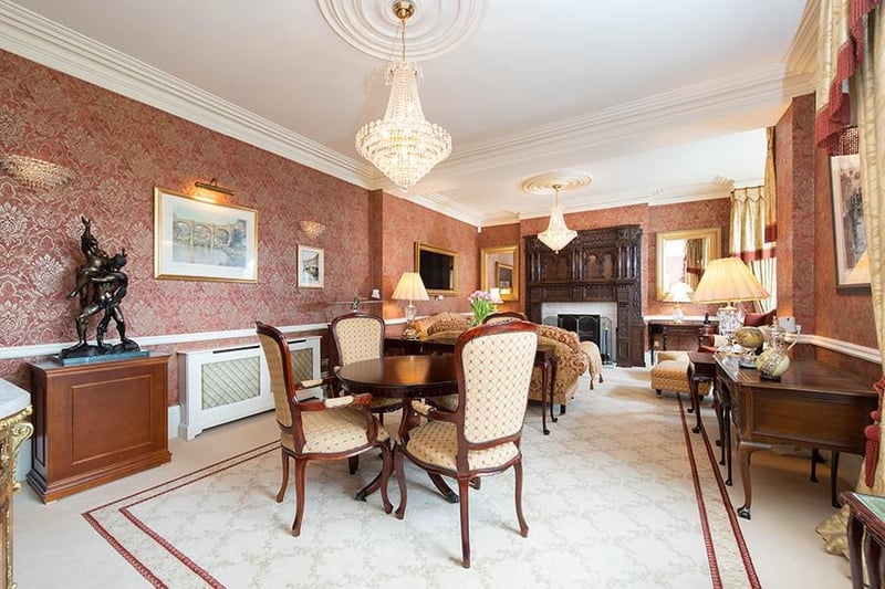 The property has four reception rooms. (Photo - Knight Frank)