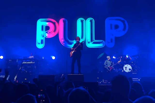 Pulp were on “another level”, according to artist Pete McKee. Pic: @steelcitysnaps