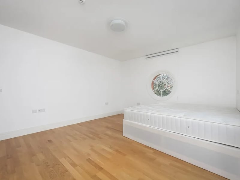The first of two bedrooms inside the property was featured in many scenes of the iconic 00s television show (Credit:  Alexanders Lettings and Alexander Lets)