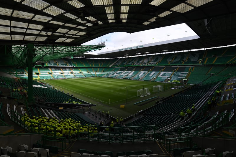 Celtic Park has a capacity of 60,832.