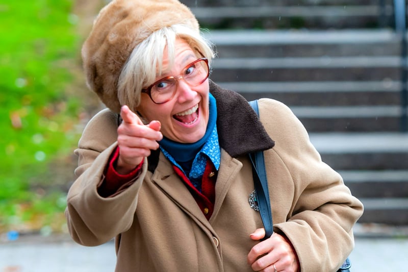 Best known for playing Still Game gossip Isa, Jane McCarry was a pupil at King’s Park Secondary during the eighties having been brought up in the area. 